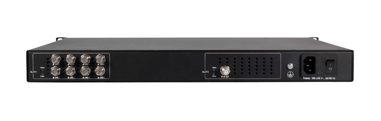 Ψηφιακό headend UFO 120/8  για 8 DVB-S/-S2/-S2X, 4 DVB-T/T2 και 8 εξόδους DVB-C ή DVB-T & IP