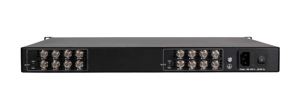 Ψηφιακό headend UFO 140/16 υψηλής απόδοσης με 16 DVB-S/-S2/-S2X, 4 DVB-T και έως 119 IP streams
